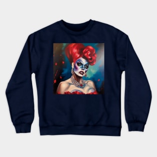 Drag Queen Zombie Crewneck Sweatshirt